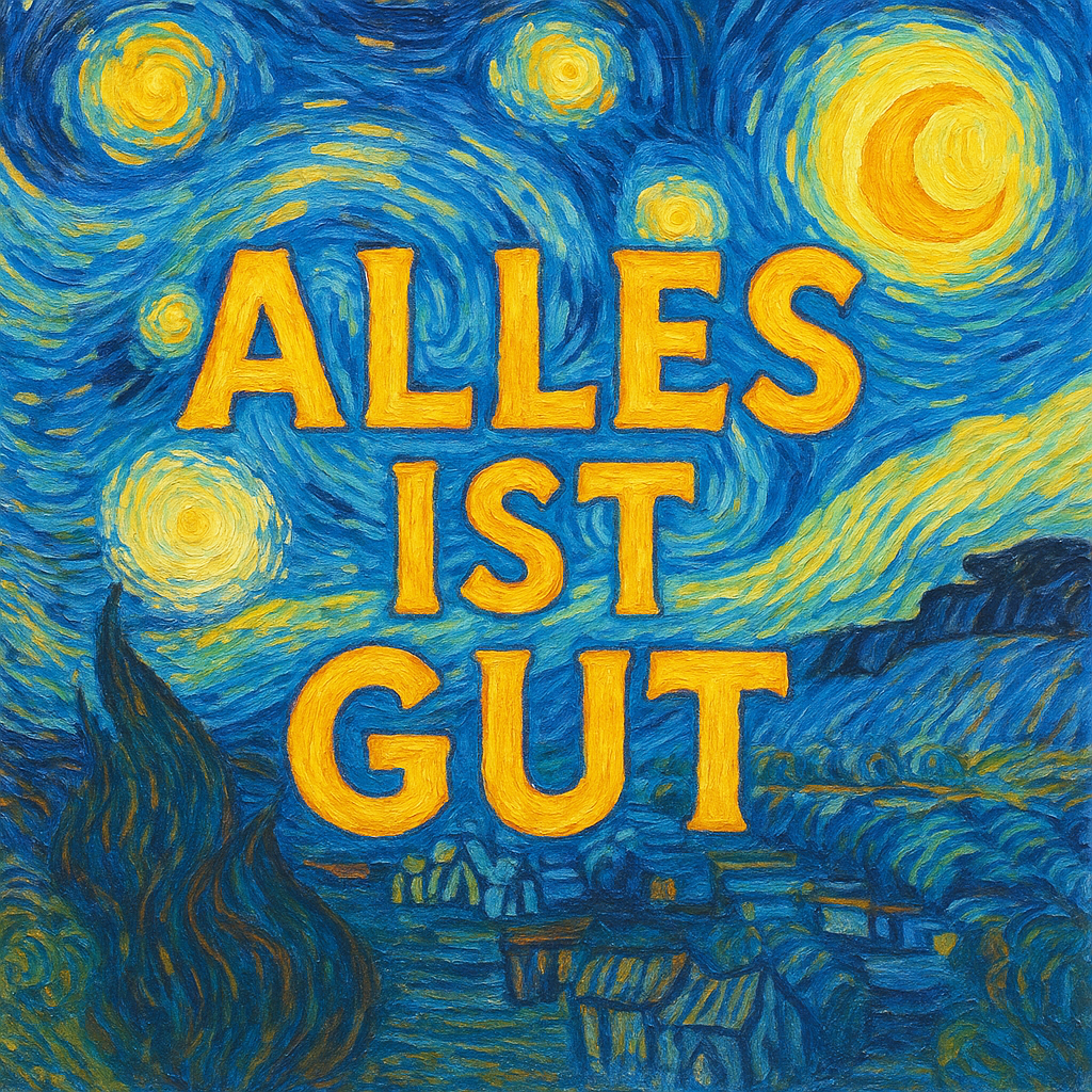 Herzlicht-Kerze -Alles ist gut- 13 x 6 cm