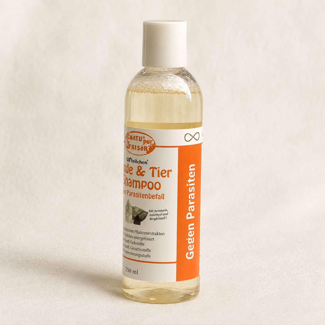 Hunde- & Tier Shampoo gegen Parasiten NATUpur Animals 250ml