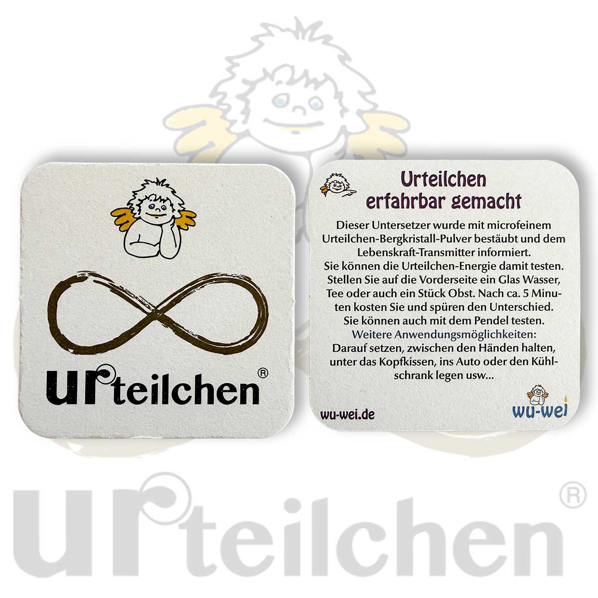 Urteilchen-Untersetzer 10er Pack Coaster