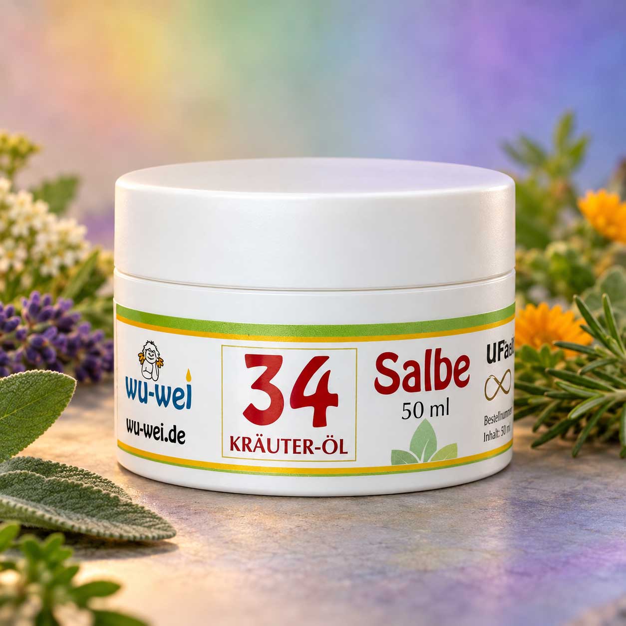 34-Kräuter-Öl SALBE 50 ml