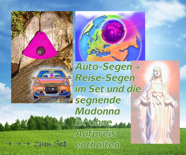 Urteilchen-Reise- und Auto-Segen mit Madonna