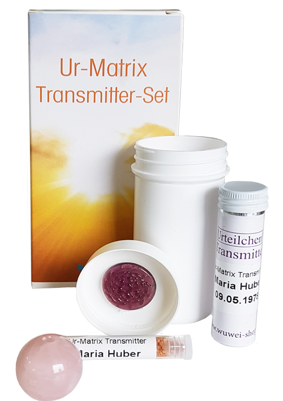 Ur-Matrix Transmitter-Set mit Transmitter, Kugel, Salz und Anleitung
