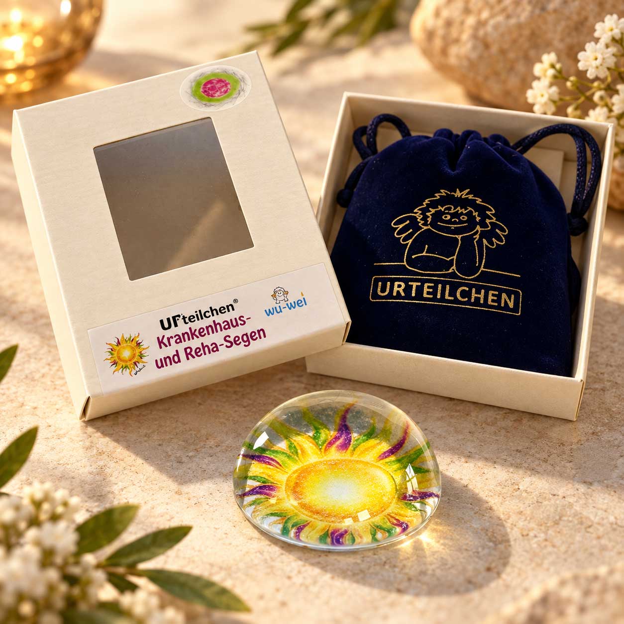 Urteilchen Krankenhaus und Reha Segen
