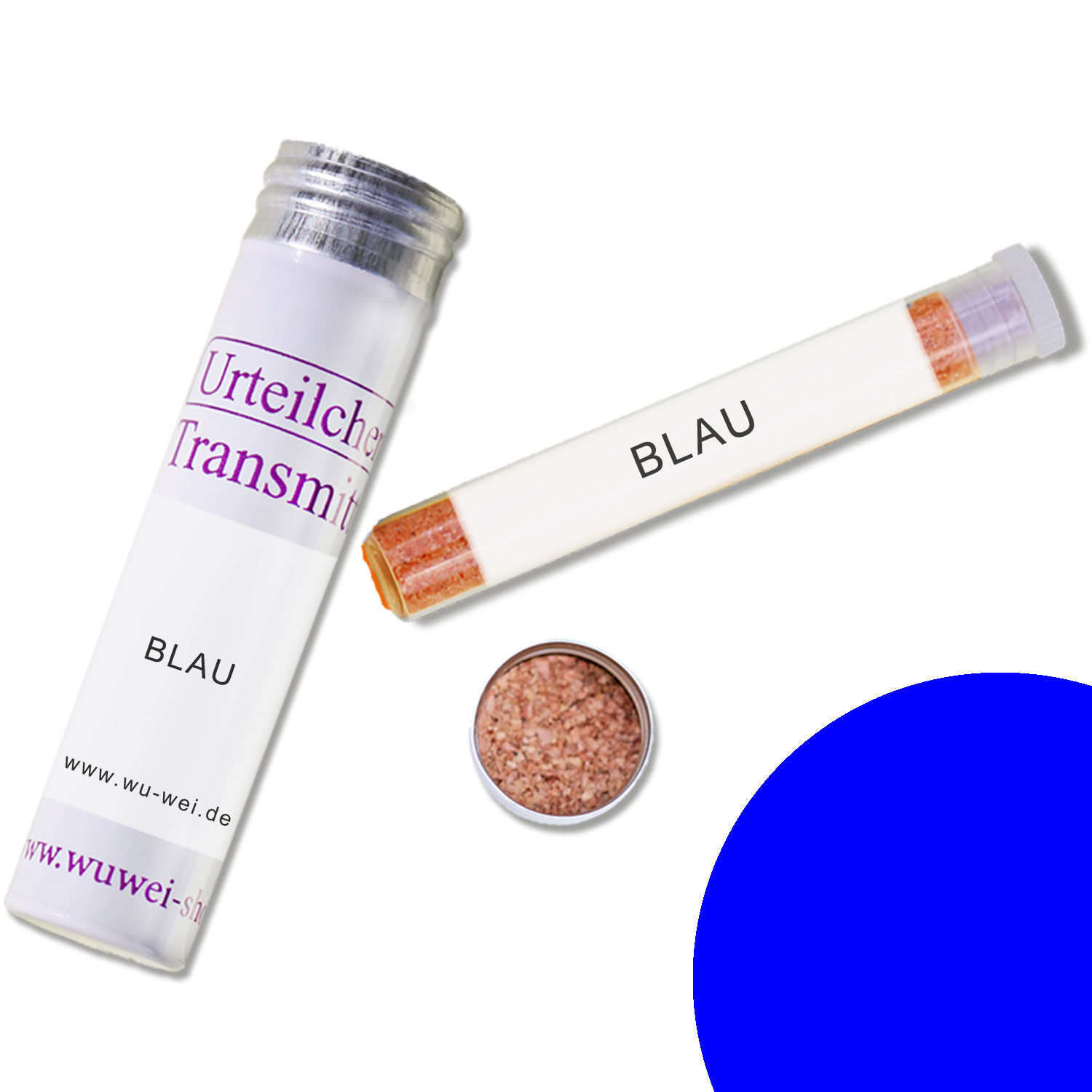 Heilfarbe BLAU - Farbtransmitter