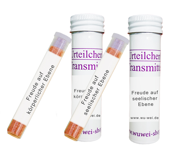 Freude auf körperlicher und auf seelischer Ebene Transmitter-Set 2 Stück