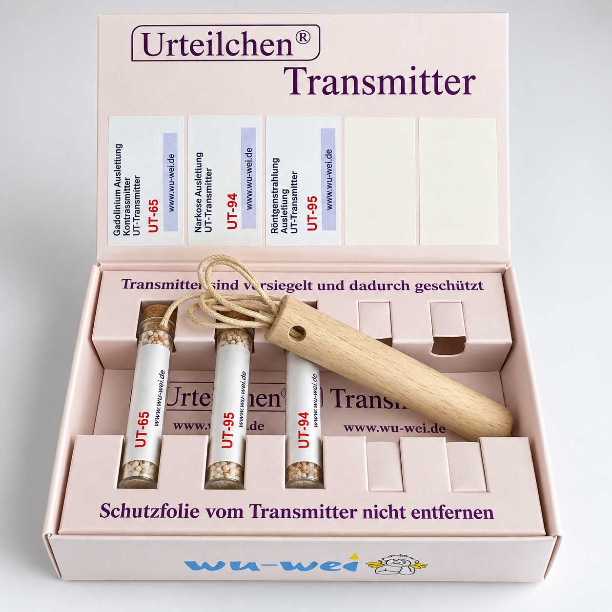Klinikaufenthalt Transmitter-Set UT-65 + UT-94 + UT-95 + Köcher zum Umhängen