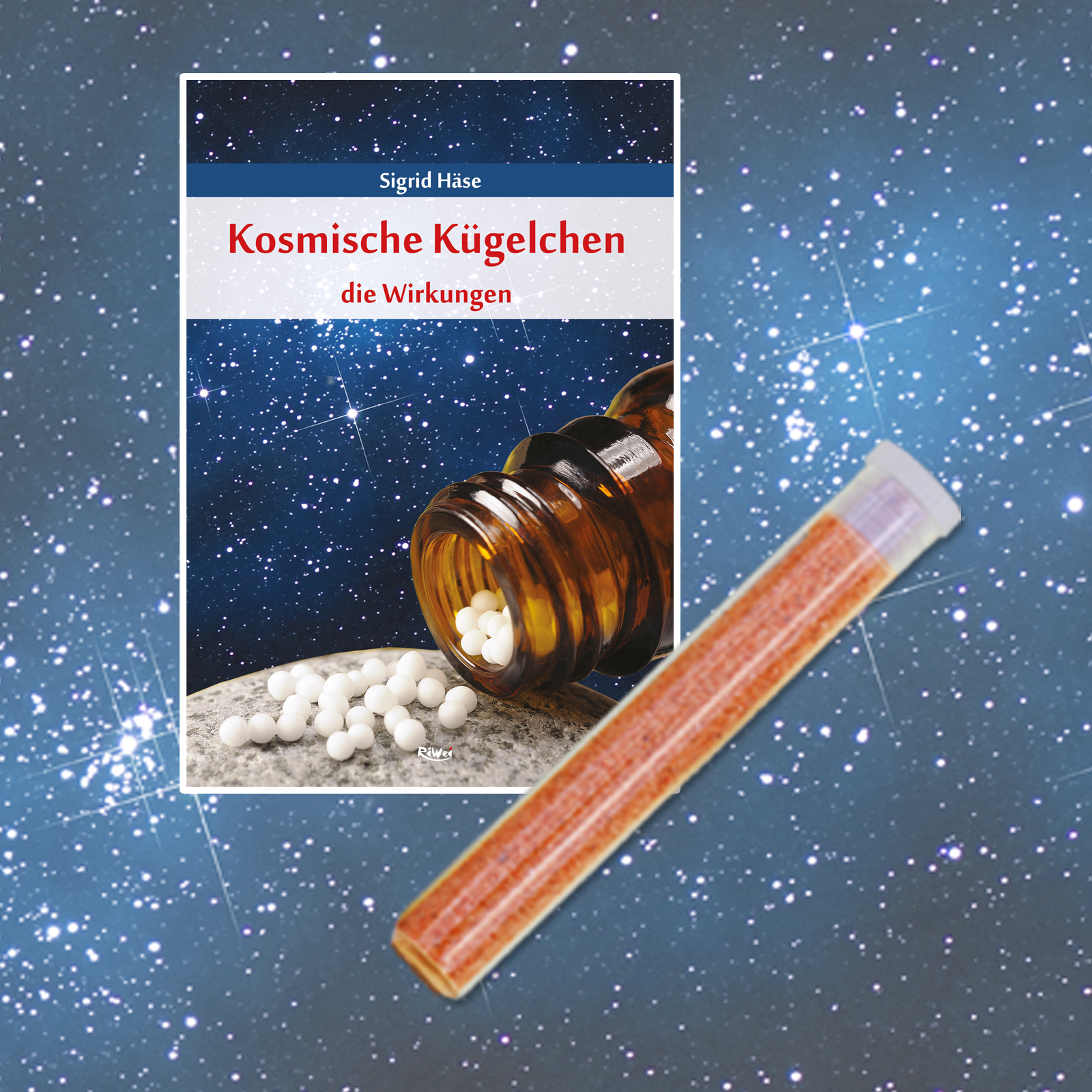 Kosmische Kügelchen Transmitter-Set inkl. Buch 16 Stück TH-1 bis TH-16