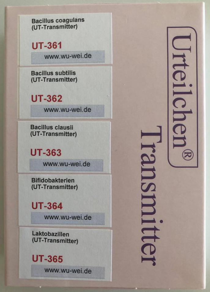 Set 5 Darmbakterien UT-Transmitter