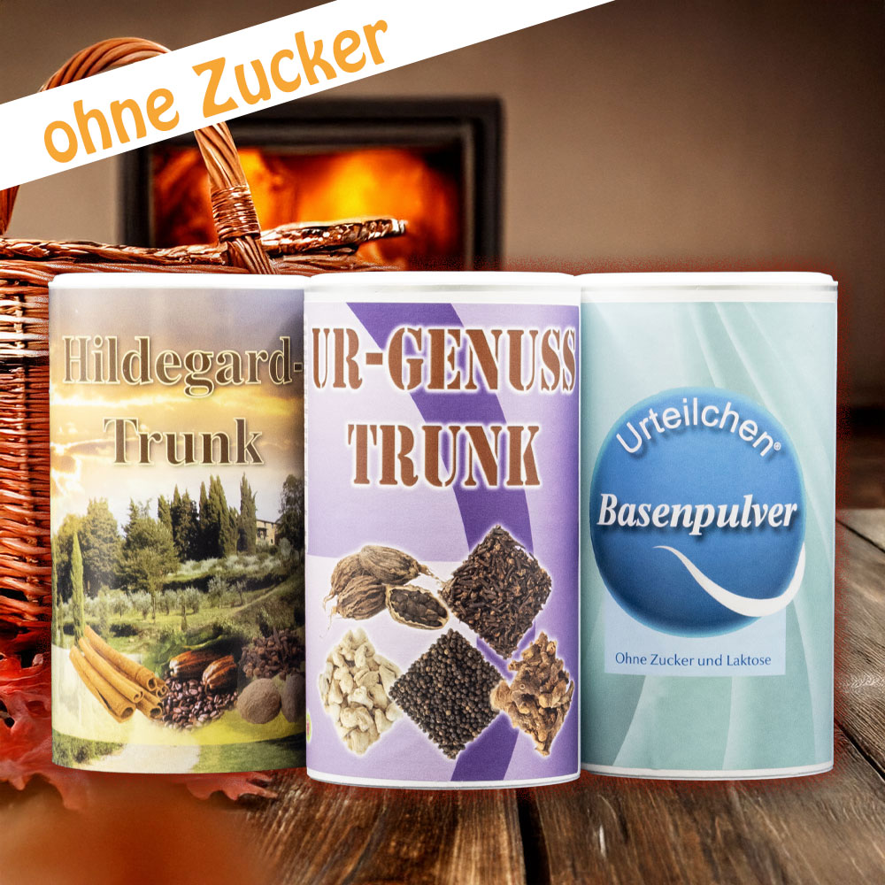 Angebot der Woche - Ur-Genus und Hildegard Trunk ohne Zucker und Basenpulver