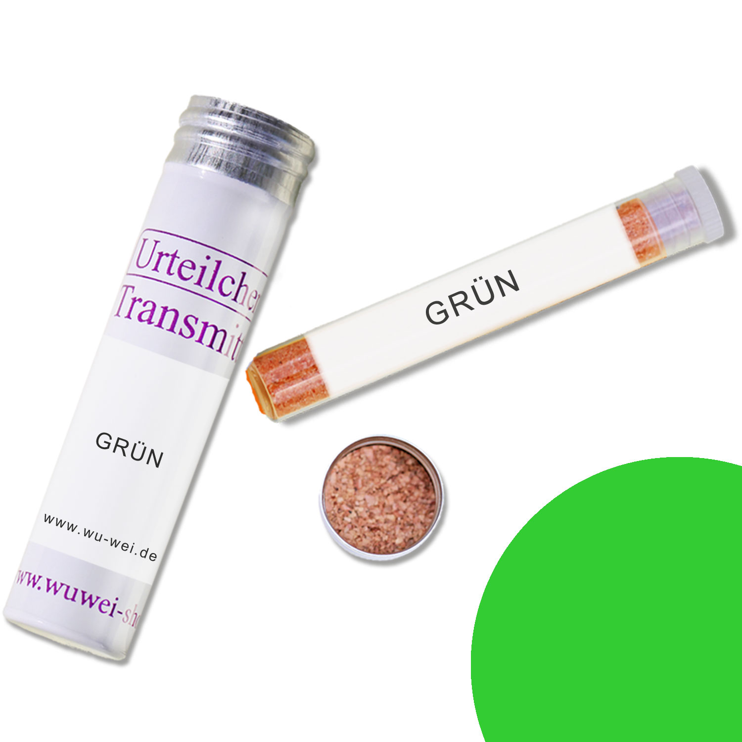 Heilfarbe GRÜN - Farbtransmitter