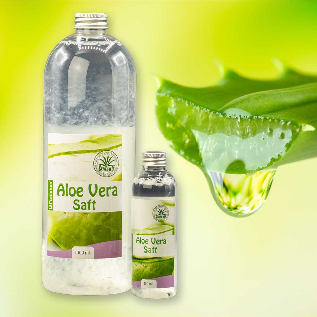 Urteilchen Aloe Vera Saft 1 Liter