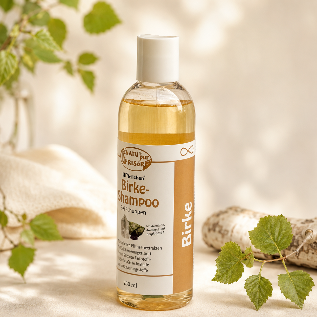 Birke Shampoo NATUpur bei Schuppen 250ml