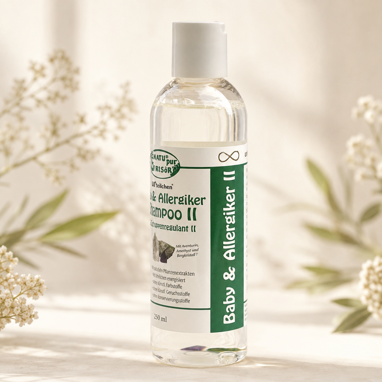 Baby & Allergiker Shampoo Schuppen-Regulant NATUpur 250ml - Phase II