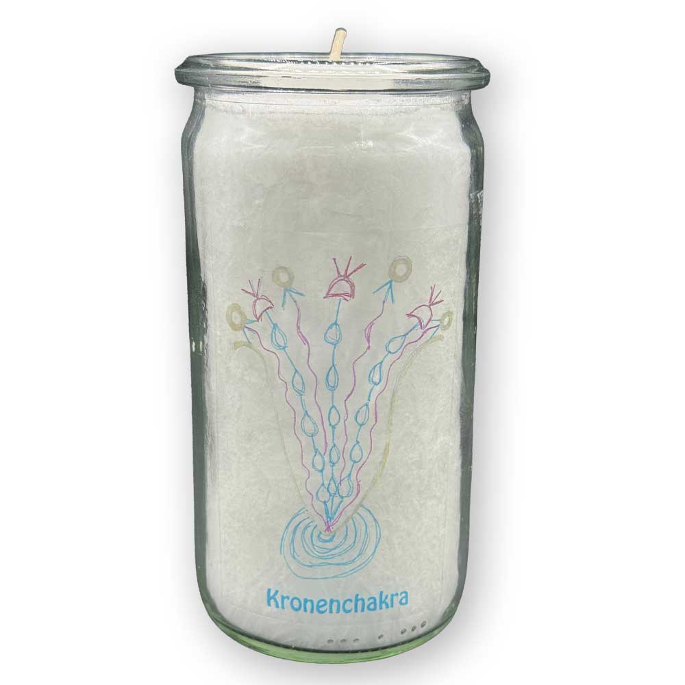 Herzlicht Kronen-Chakra weiß 300ml