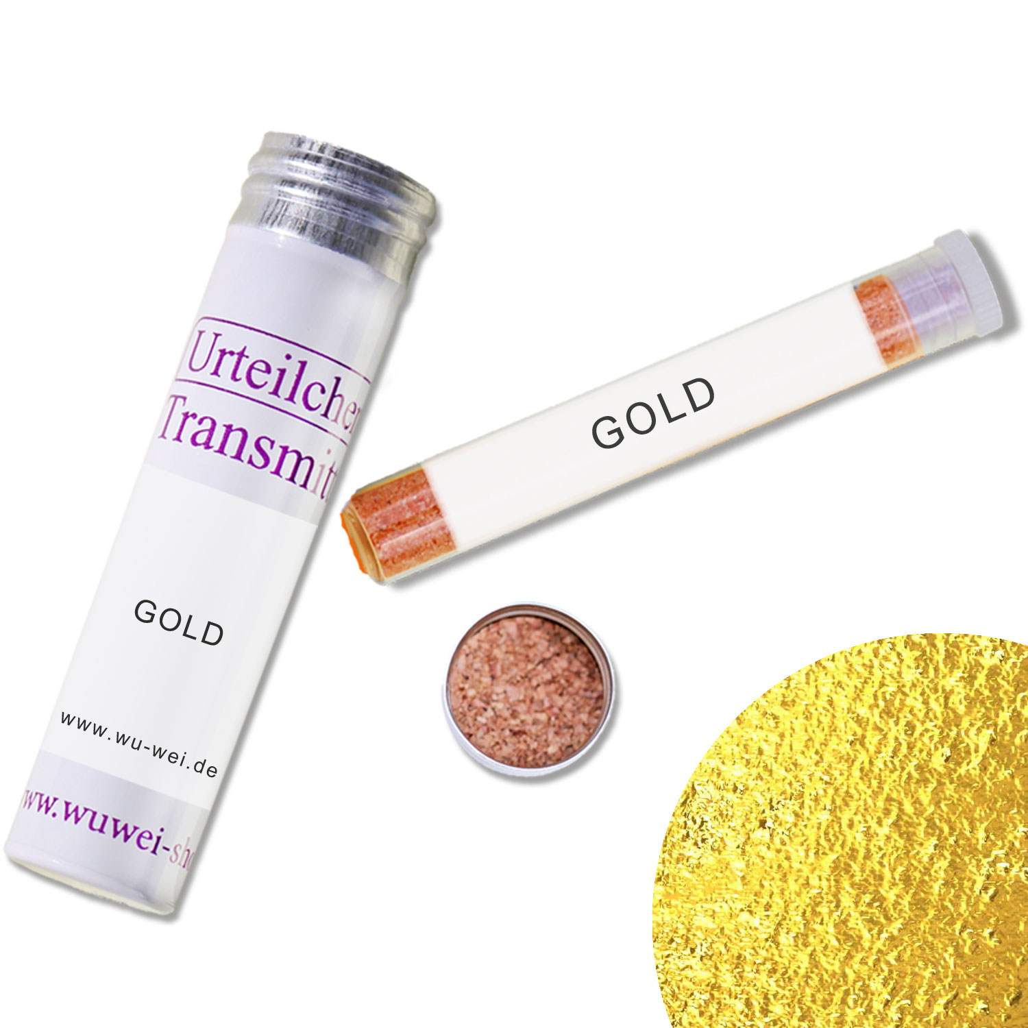 Heilfarbe GOLD - Farbtransmitter