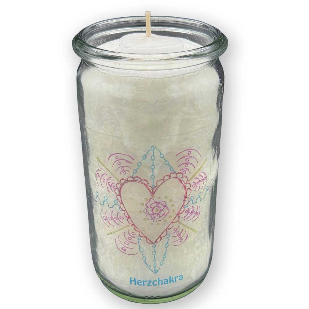 Herzlicht Herz-Chakra weiß 300ml