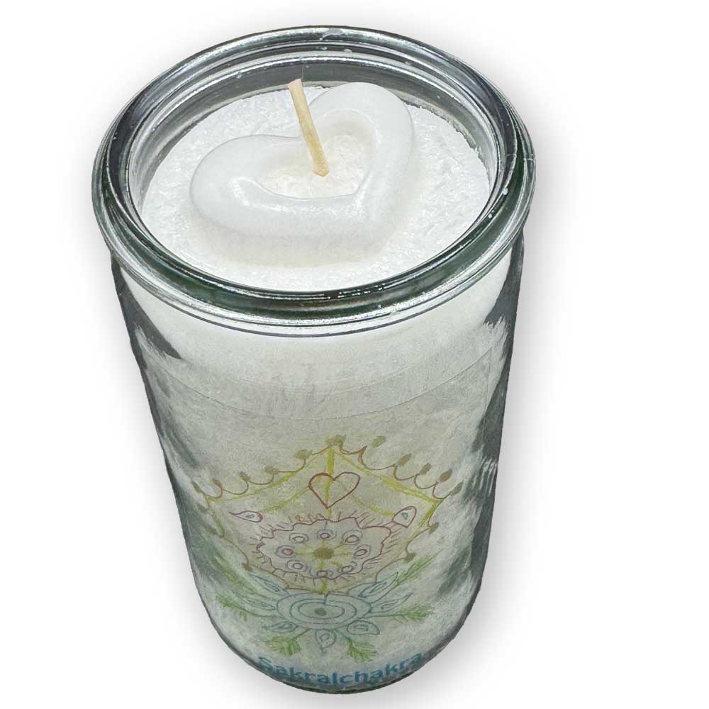 Herzlicht Sakral-Chakra weiß 300ml