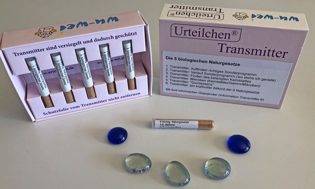 5 biologische Naturgesetze Transmitter-Set 6 Stück