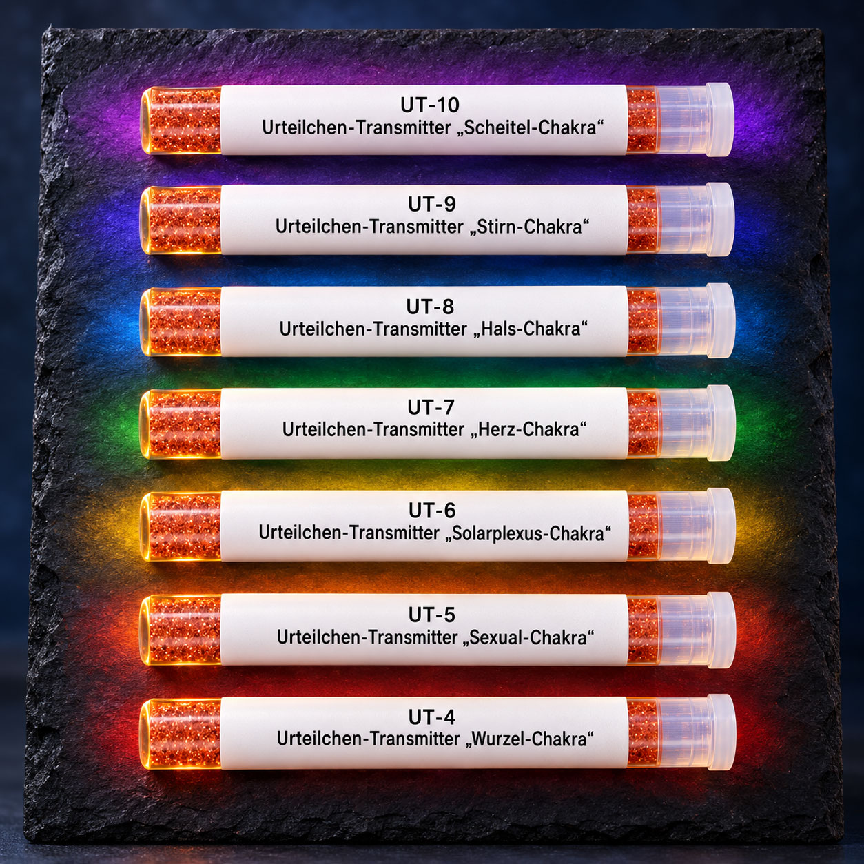 Chakras Transmitter-Set 7 Stück UT-4 bis UT-10