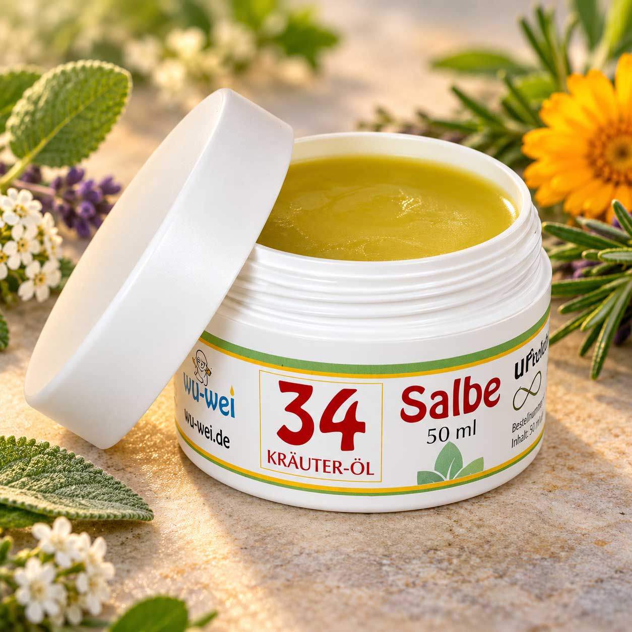 34-Kräuter-Öl SALBE 50 ml