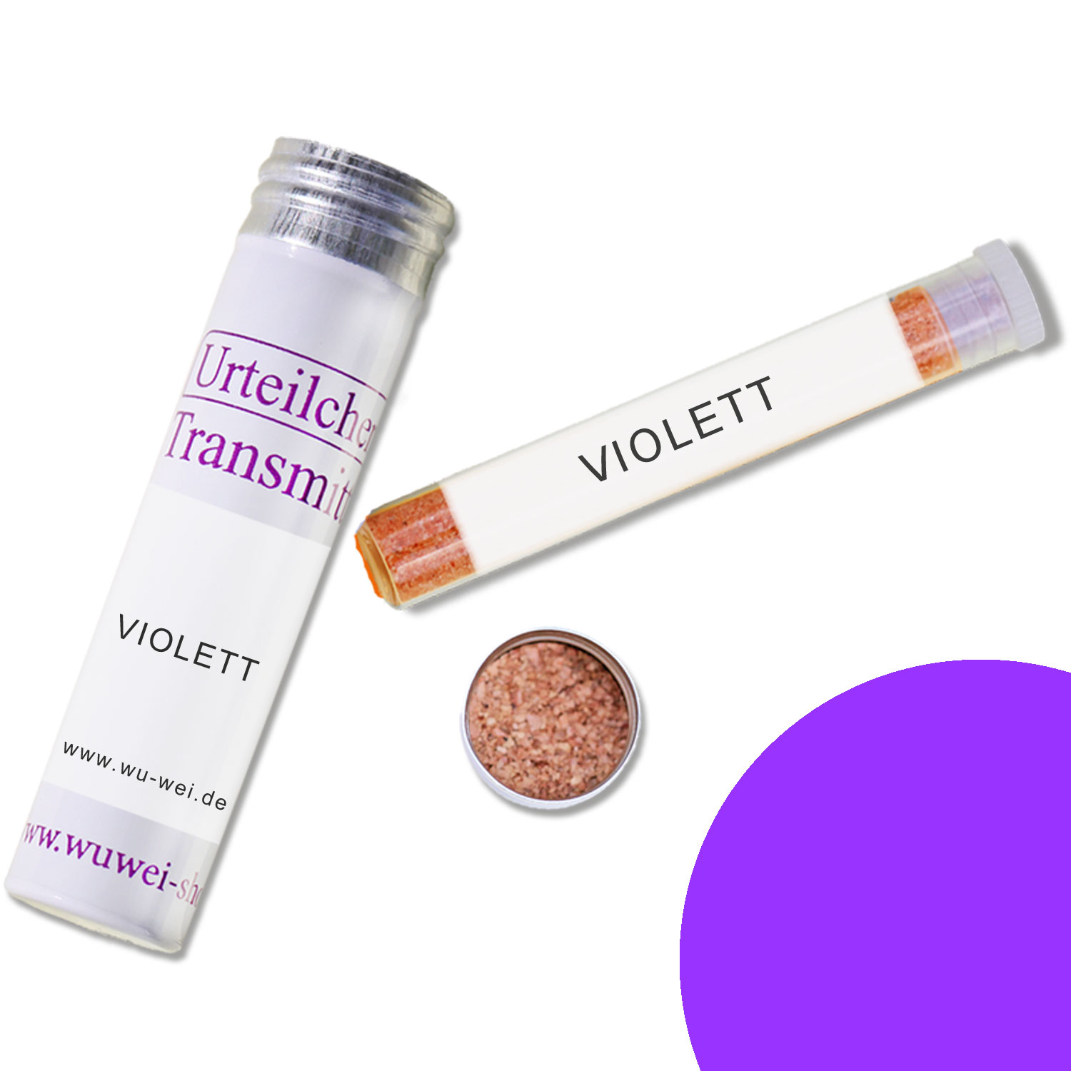 Heilfarbe VIOLETT - Farbtransmitter