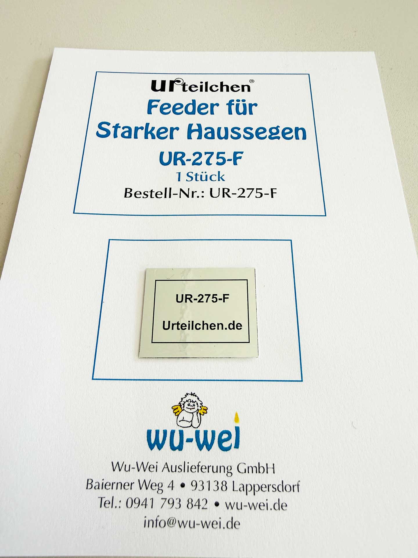 Feeder für Urteilchen: "Der STARKE Haussegen"