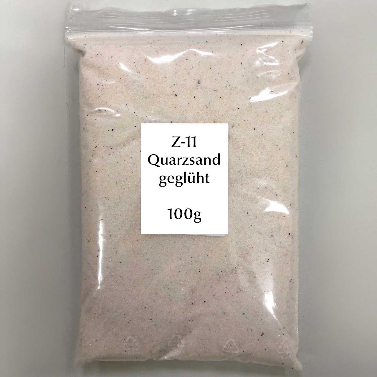 Quarzsand geglüht 100g - Edelsand
