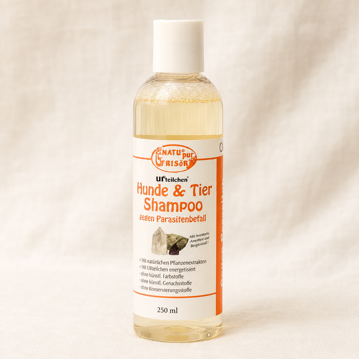 Hunde- & Tier Shampoo gegen Parasiten NATUpur Animals 250ml