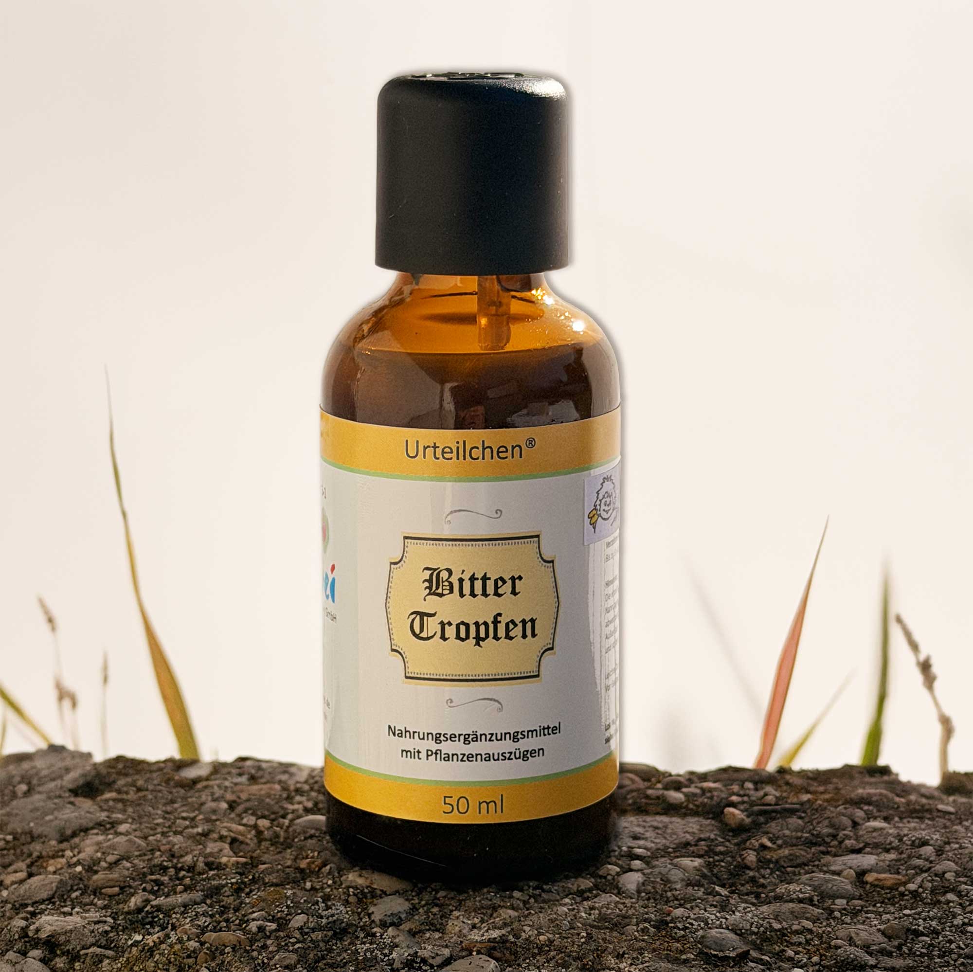 Urteilchen® Bitterkräuter Tropfen 50 ml - das Original von Wu-Wei