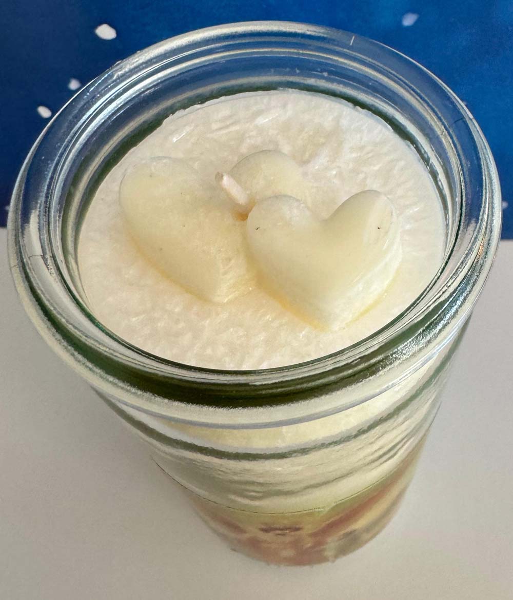 Herzlicht-Kerze "Ich lasse mich führen"  13 x 6